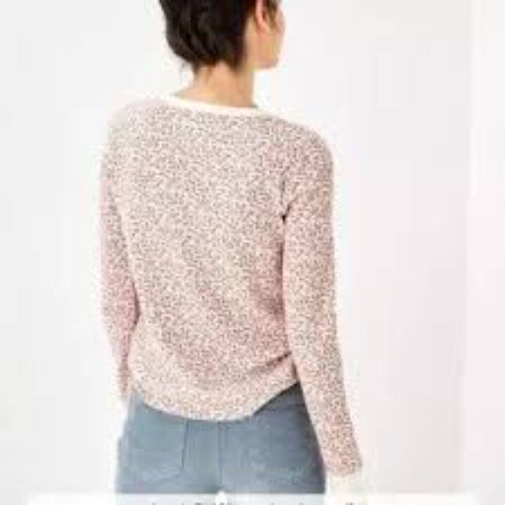 NWT: American Eagle Floral Long Sleeve Thermal Shirt Sz. XL - Picture 2 of 4